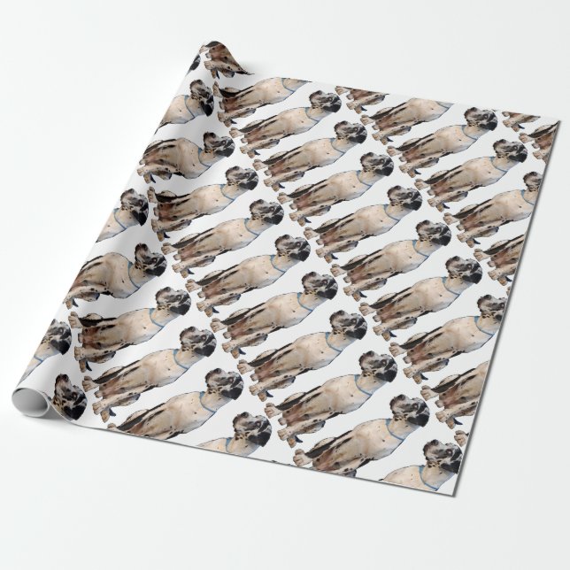 Grand Danes-present Presentpapper (Utrullad)