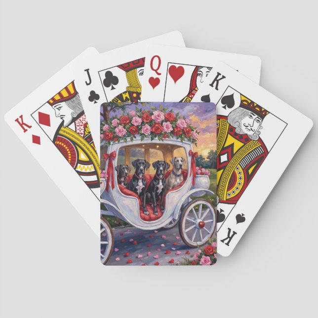 Grand Danois Alla hjärtans dag Casinokort (Baksidan)