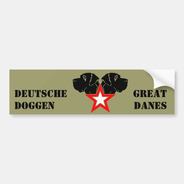 Grand danois dekal (Framsidan)