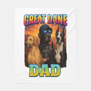 Grand danois fleecefilt