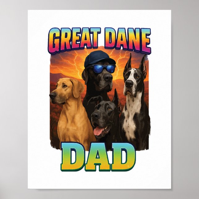 Grand danois poster (Framsidan)