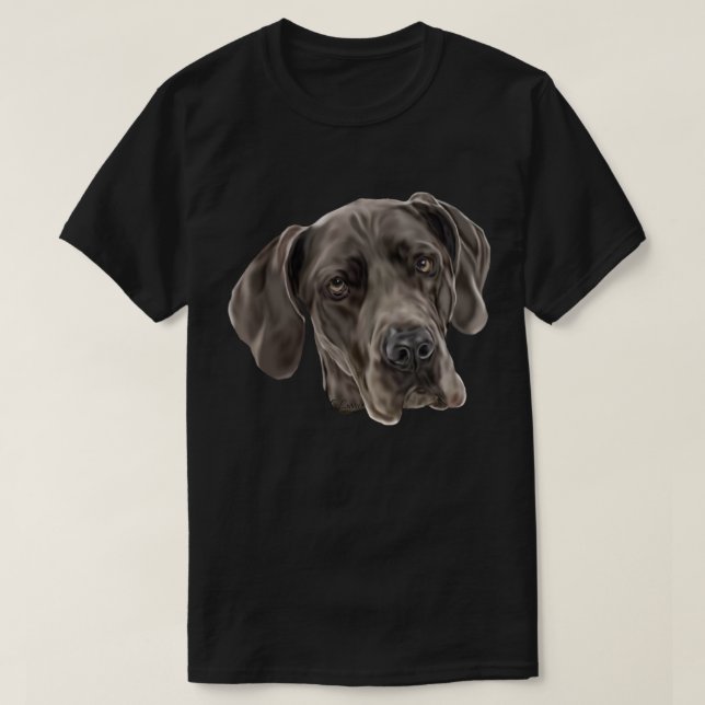 Grand Danois Tee Shirt (Design framsida)