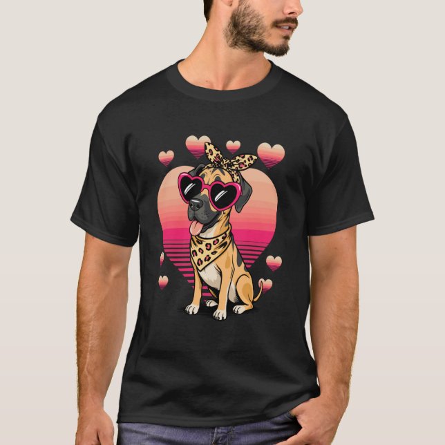 Grand Dansk Alla Hjärtans Dag T Shirt (Framsida)