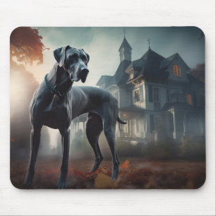 Grand Dansk Halloween Skräcklig Musmatta