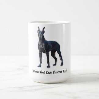 Grand Dansk Hund Skapa Din Egen Anpassad Text  Kaffemugg