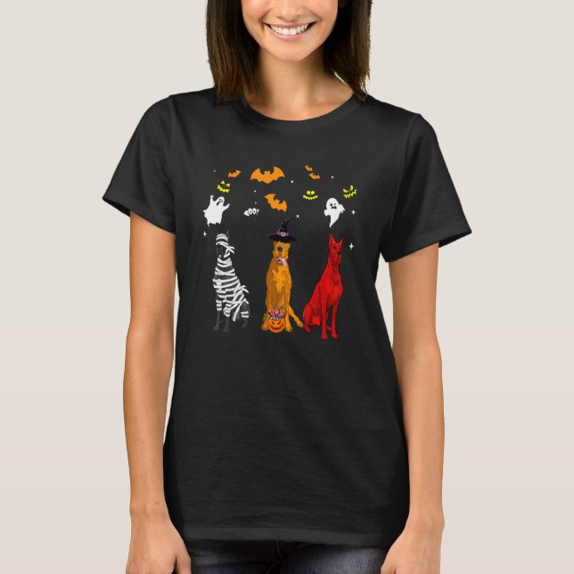 Grand Dansk Hund T Shirt (Framsida)