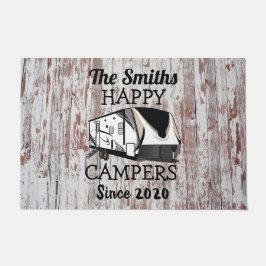 Grand Design Trailer Doormat med Rustic Bkgd
