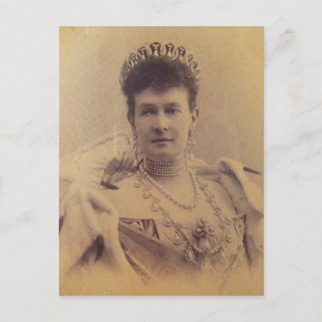 Grand Duchess Maria Pavlovna "Miechen" Ryssland #2 Vykort (Framsida)