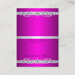 Grand Duchess Rosa Rulla Folding Bord Placding Car Placeringskort