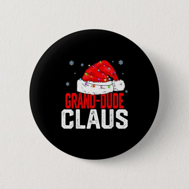 Grand Dude Claus Funny Family Matching Grandpa Chr Knapp (Framsida)