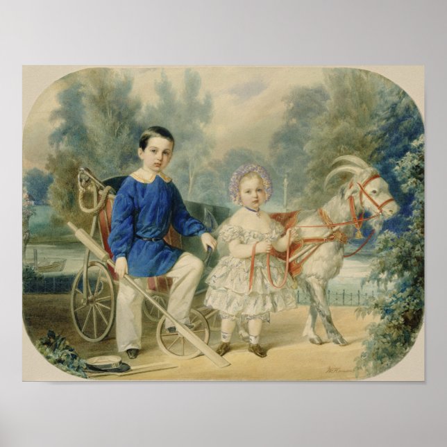 Grand Duke Alexander och Grand Duke Alexey Poster (Framsidan)