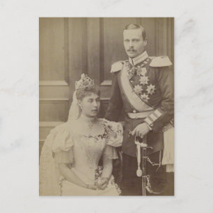 Grand Duke & Grand Duchess Victoria Melita Hessen Vykort