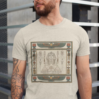 Grand Egyptian Museum Egypt Heritage Design T Shirt