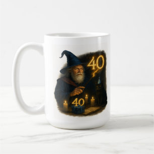 Grand Enchanter Turns 40: Guiddagens födelsedag Mu Kaffemugg