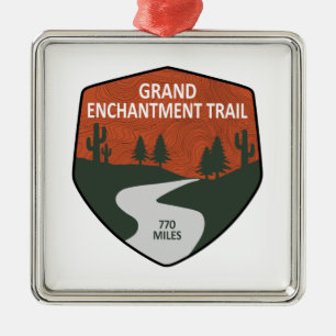Grand Enchantment Trail Julgransprydnad Metall