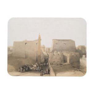 Grand Entrance to the Luxor Temple, Egyptenen Magnet