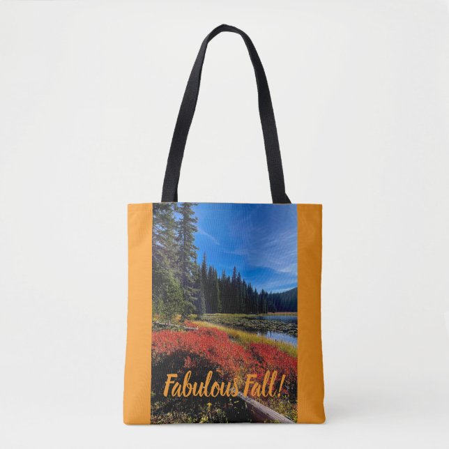 Grand Fall Tote Tygkasse (Framsida)