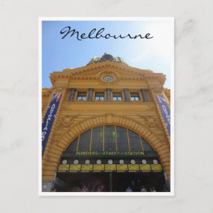 grand flinders street station vykort