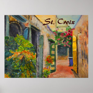 Gränd för St. Croix Poster