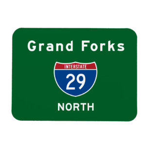 Grand Forks 29 Magnet
