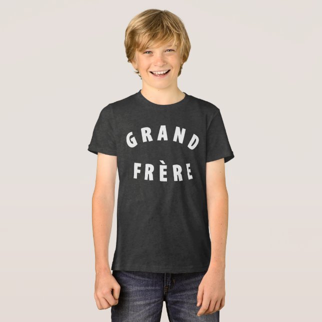 Grand Frère/Big Brother - Classic Tee T-Shirt (Framsida Full)