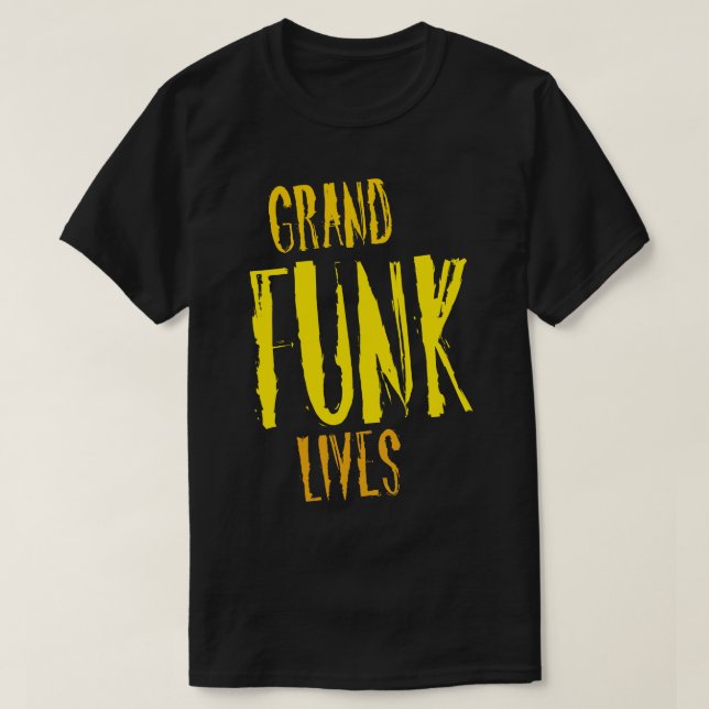 Grand Funk Lives T Shirt (Design framsida)