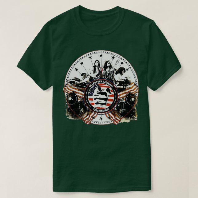 Grand Funk Railroad 15 T Shirt (Design framsida)