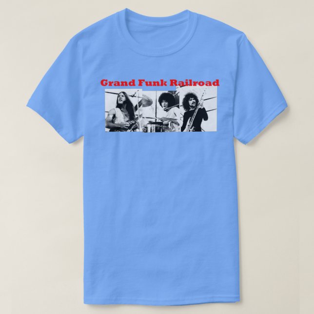 Grand Funk Railroad 1 T Shirt (Design framsida)