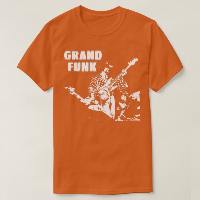 GRAND FUNK RAILROAD 23 T SHIRT (Design framsida)