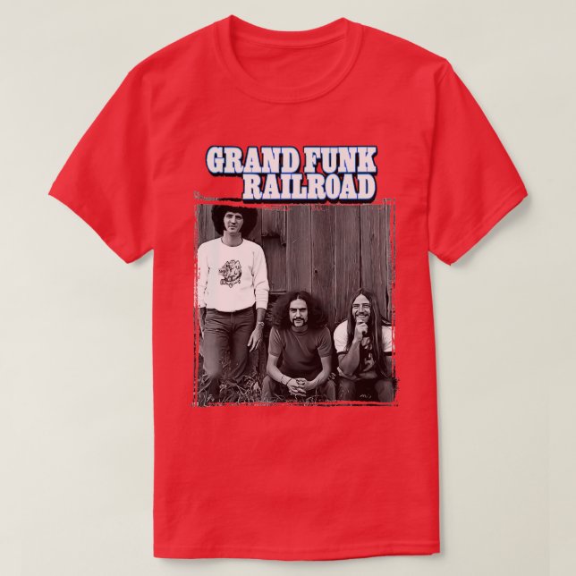 Grand Funk Railroad 26 T Shirt (Design framsida)