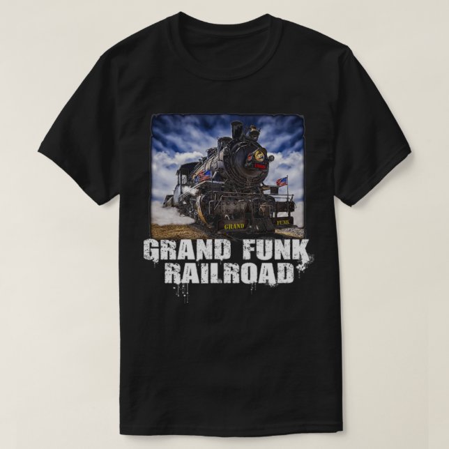 Grand Funk Railroad 28 T Shirt (Design framsida)