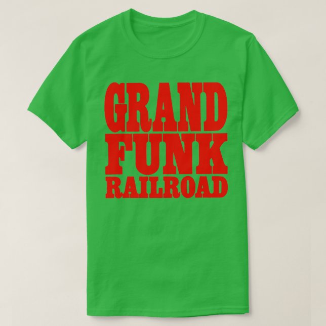 GRAND FUNK RAILROAD 40 T SHIRT (Design framsida)