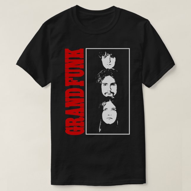 GRAND FUNK RAILROAD 45 T SHIRT (Design framsida)