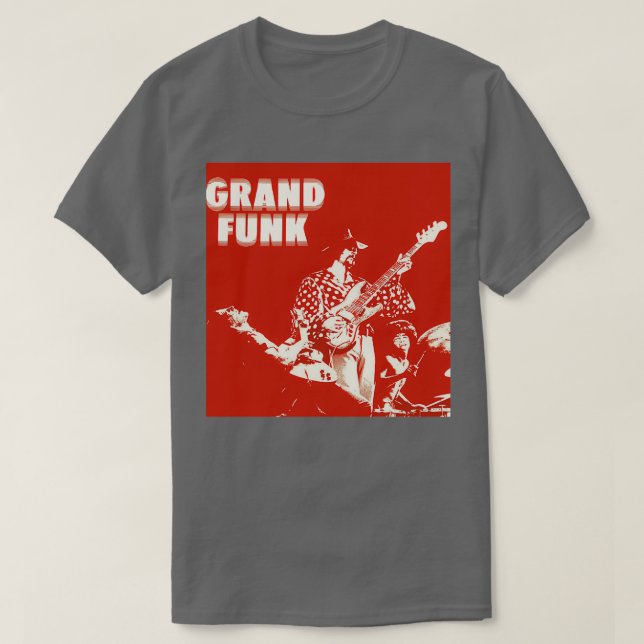 Grand Funk Railroad 52 T Shirt (Design framsida)