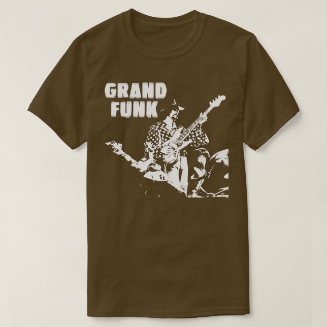 GRAND FUNK RAILROAD 57 T SHIRT (Design framsida)