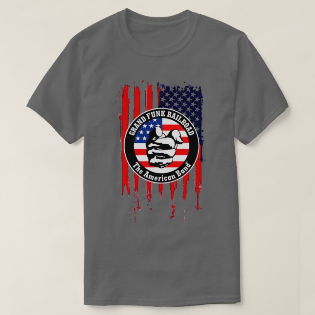 GRAND FUNK RAILROAD 62 T SHIRT (Design framsida)
