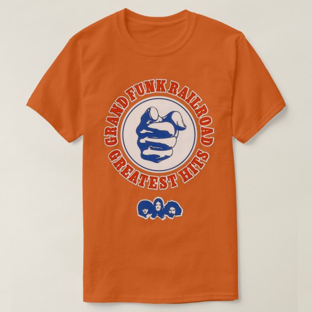 Grand Funk Railroad 9 T Shirt (Design framsida)