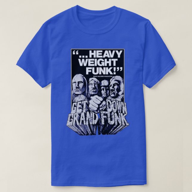 GRAND FUNK RAILROAD Classic TShirt T Shirt (Design framsida)