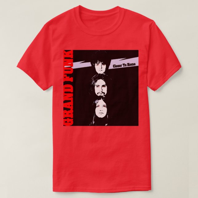 Grand Funk Railroad Closer to Home 2 T Shirt (Design framsida)