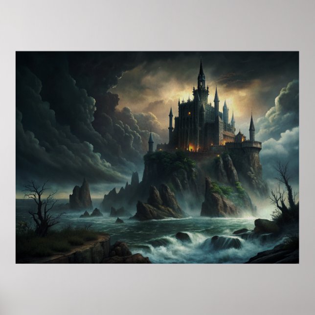 Grand Gothic Castle Poster (Framsidan)