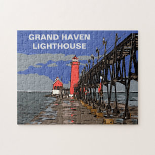 GRAND HAR LIGHTHOUSE PUSSEL