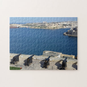 Grand Harbour i Malta Pussel