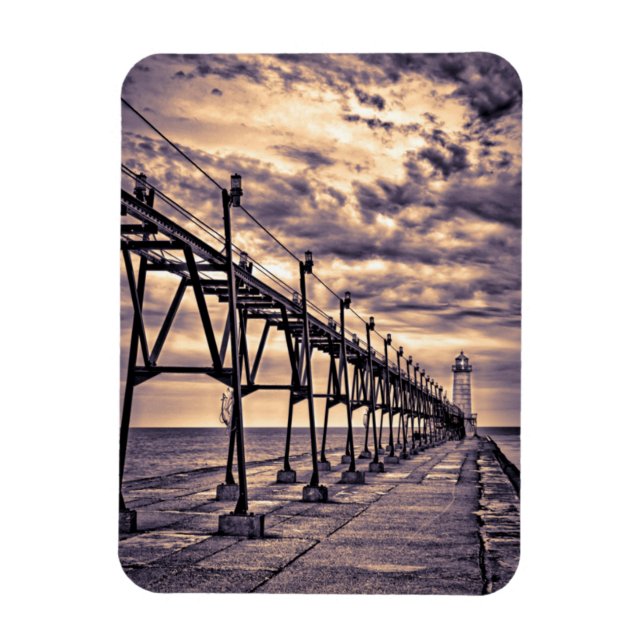 Grand Haven fyr och pir, Grand Haven Magnet (Vertikal)