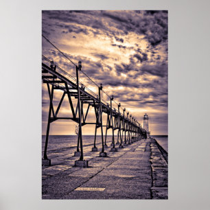 Grand Haven fyr och pir, Grand Haven Poster