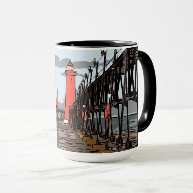 GRAND HAVEN LIGHT MUGG (Framsida höger)