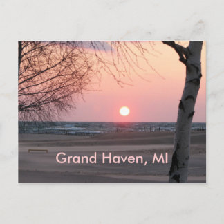 Grand Haven, MI Vykort