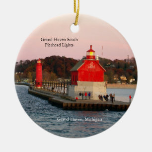 Grand Haven South Pierhead Ljus DS ornament