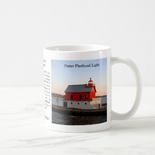 Grand Haven South Pierhead Ljus historia mugg