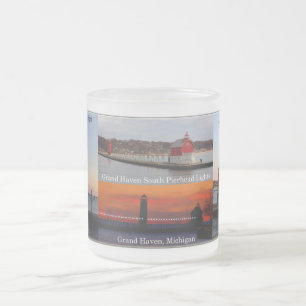 Grand Haven South Pierhead Ljus mugg