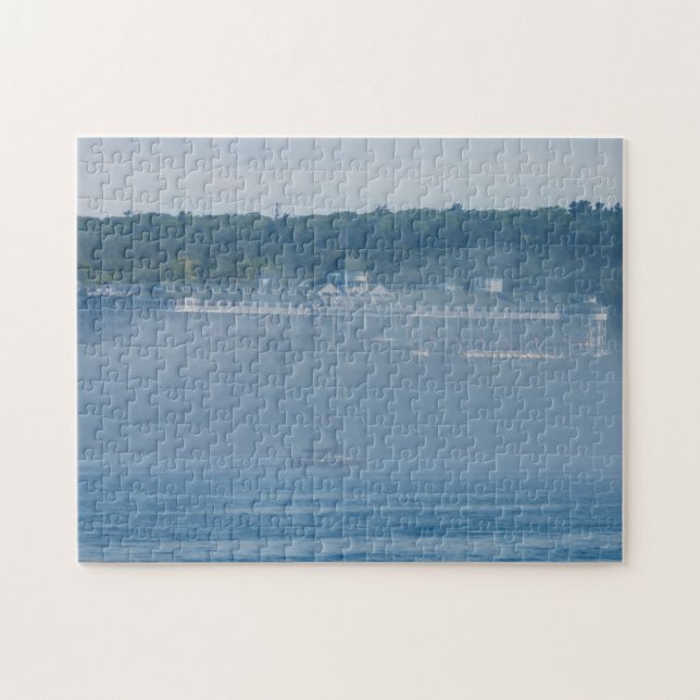 Grand Hotel genom fogen Pussel (Horisontell)